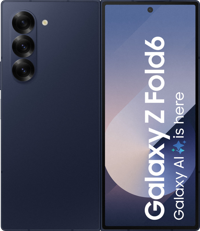 Samsung Galaxy Z Fold 6 512GB Blauw 5G achterkant