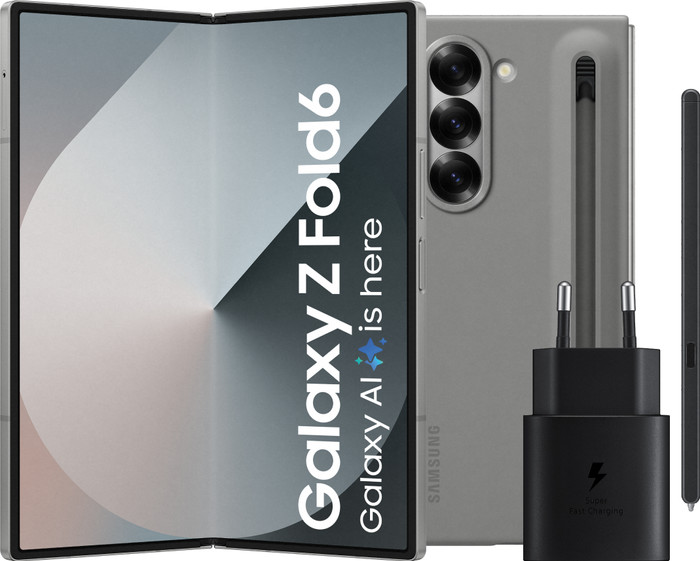 Samsung Galaxy Z Fold 6 256GB Zilver 5G + Accessoirepakket Main Image