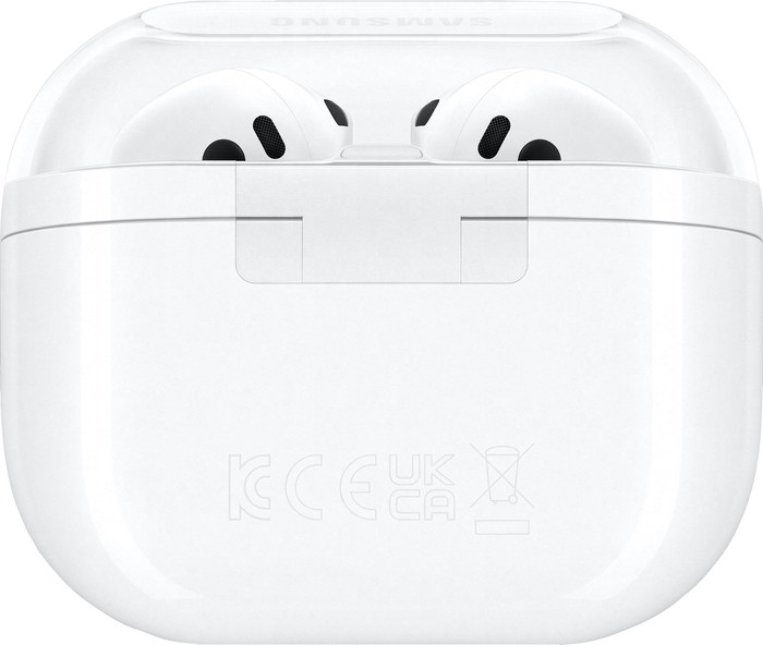 Samsung Galaxy Buds3 Weiß rückseite
