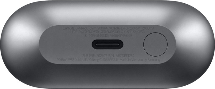 Samsung Galaxy Buds3 Pro Silber unten