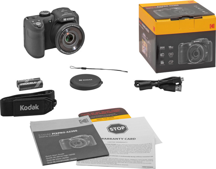 Kodak AZ255 Zwart accessoire