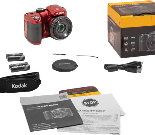 Kodak AZ255 Rood accessoire