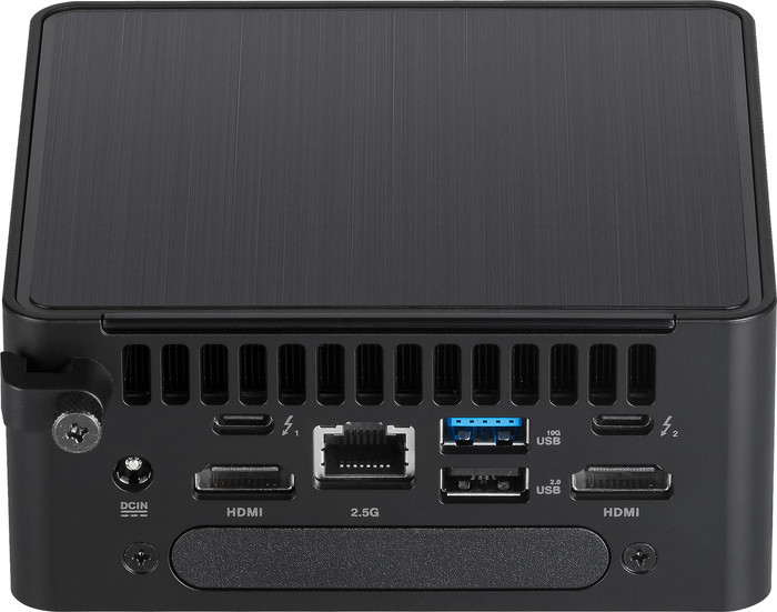 ASUS NUC 14 PRO Core Ultra 7 RNUC14RVHU700002I achterkant