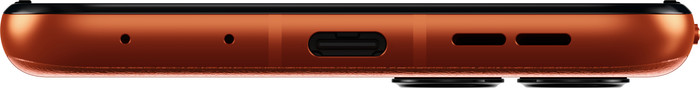 Motorola Razr 50 256GB Oranje 5G + Motorola Oplader 30W Zwart + Usb C Kabel 1m Zwart onderkant
