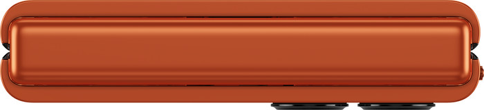 Motorola Razr 50 256GB Oranje 5G + Motorola Oplader 30W Zwart + Usb C Kabel 1m Zwart bovenkant