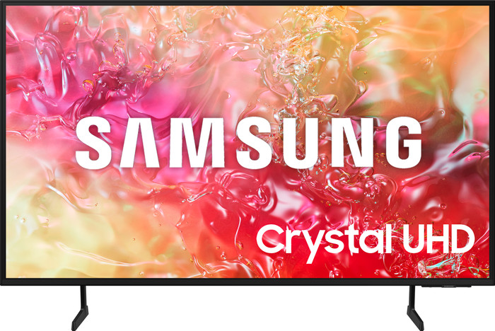 Samsung Crystal UHD 60DU7100 (2024) + Soundbar front