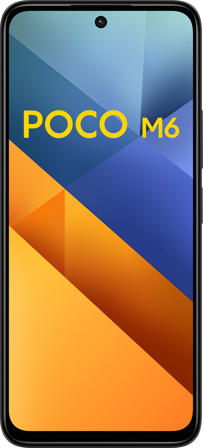 POCO M6 128 Go Noir 4G avant