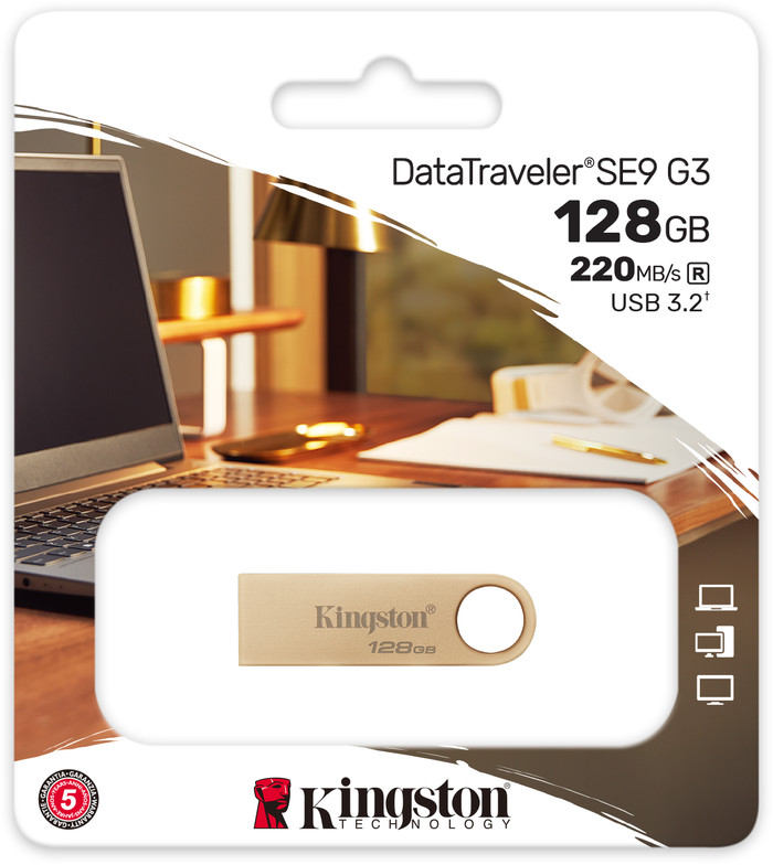 Kingston DataTraveler SE9 G3 128GB verpakking