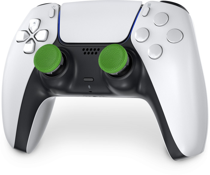 KontrolFreek Thumbsticks Football Edition PS5 product in gebruik