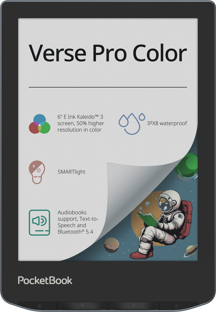 PocketBook Verse Pro Color Gray Main Image