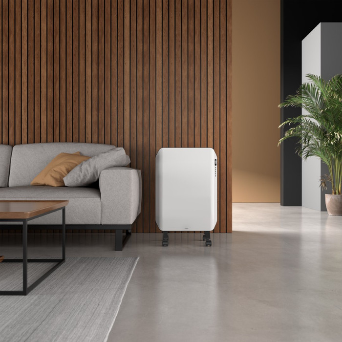 Duux Edge Olie Radiator 2000W Wit product in gebruik