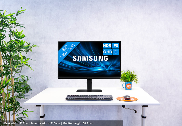 Samsung LS32D600UAUXEN visual Coolblue 1