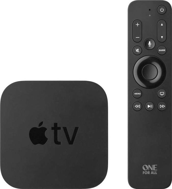 One For All URC1110 Apple Siri Remote product in gebruik