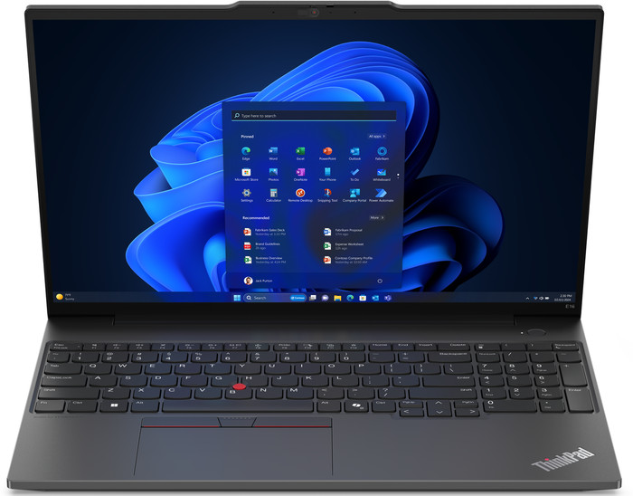 Lenovo ThinkPad E16 Gen 2 (Intel) 21MA000PMB AZERTY front