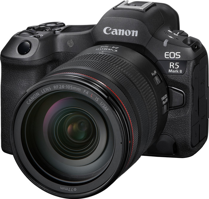 Canon EOS R5 Mark II + RF 24-105mm f/4L IS USM voorkant
