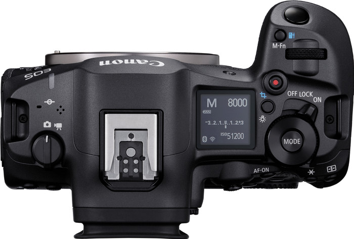 Canon EOS R5 Mark II + RF 24-105mm f/4L IS USM bovenkant