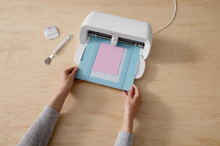 Cricut Joy Xtra Kaartenmat product in gebruik