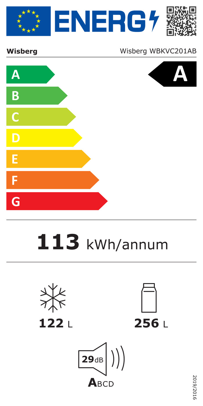 Wisberg WBKVC201AB energy label