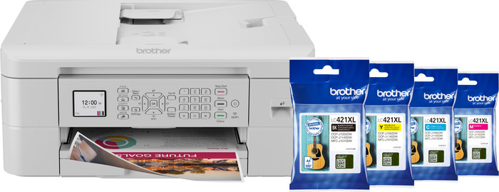 Brother MFCJ1010DW + 1 set extra XL cartridges Main Image