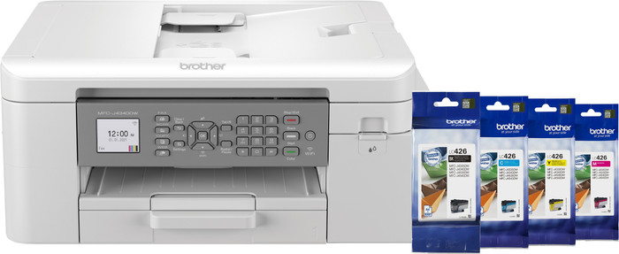 Brother MFCJ4340DWE + 1 set extra inkt Main Image