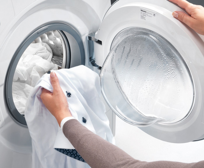 Miele WWB 380 WCS PowerWash + Miele TSL 683 WP EcoSpeed & Steam product in gebruik