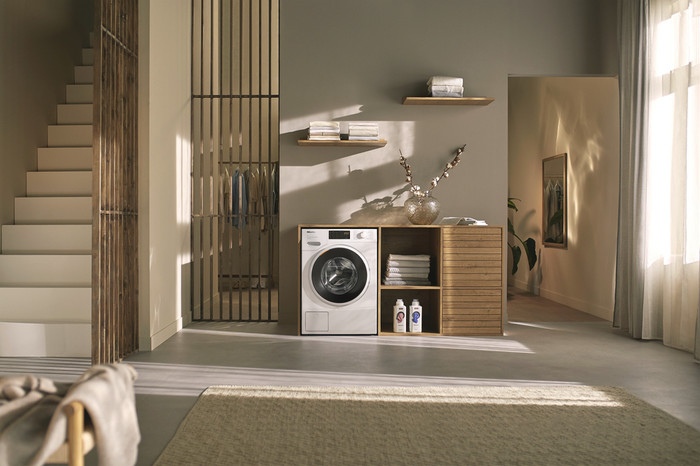 Miele WWB 380 WCS PowerWash + Miele TSL 683 WP EcoSpeed & Steam product in gebruik