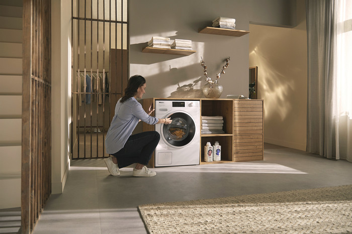 Miele WWB 380 WCS PowerWash + Miele TSL 683 WP EcoSpeed & Steam product in gebruik
