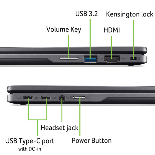 Acer Chromebook Plus Spin 514 CP514-4HN-52HV visual leverancier