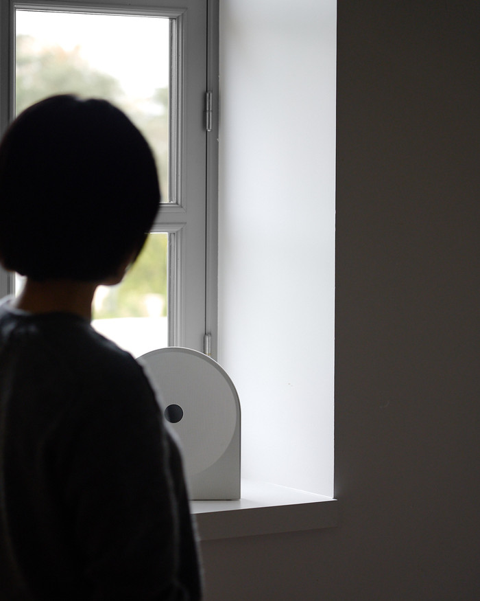 Samsung Music Studio 5 Wit product in gebruik