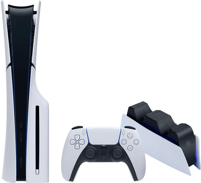 PlayStation 5 Slim Disc Edition + Oplaadstation Main Image
