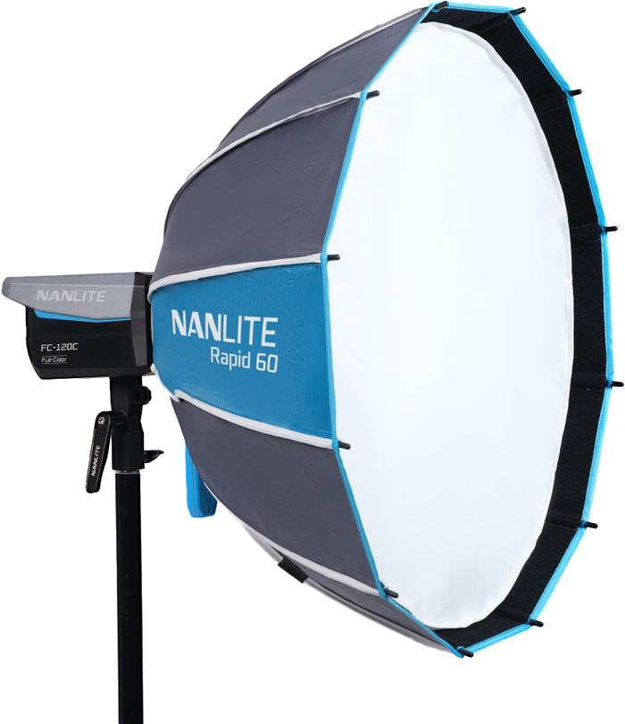 Nanlite Rapid 60 FM Mount Softbox left side