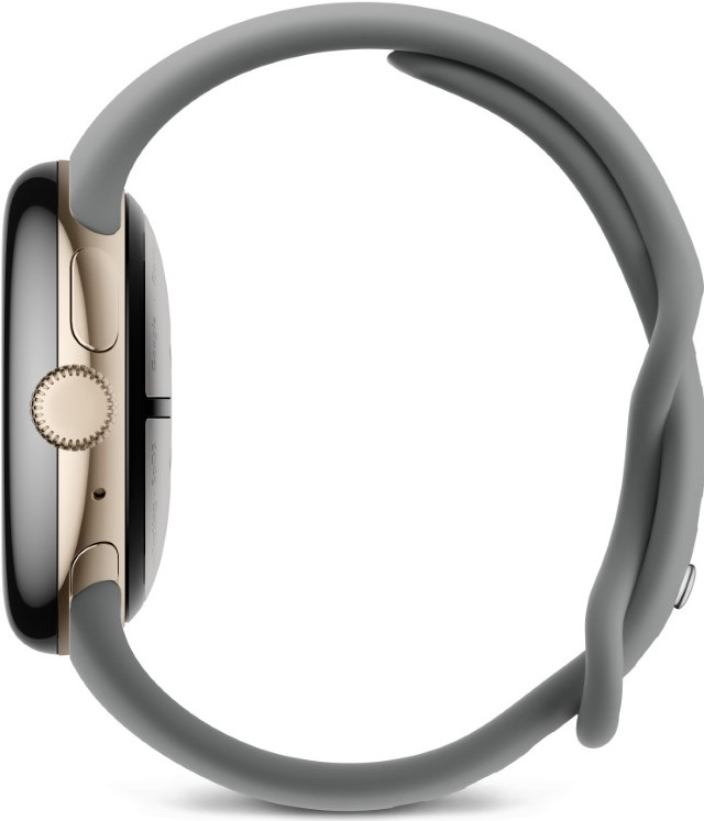Google Pixel Watch 3 Grijs 41mm rechterkant