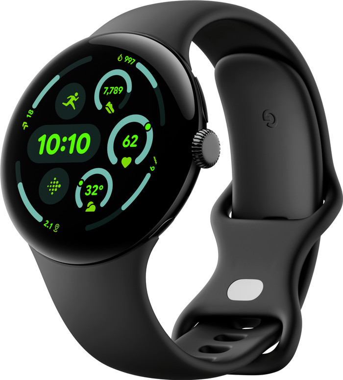Google Pixel Watch 3 Black 45mm Main Image