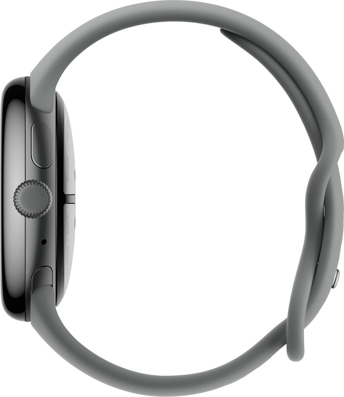 Google Pixel Watch 3 Gray 45mm right side