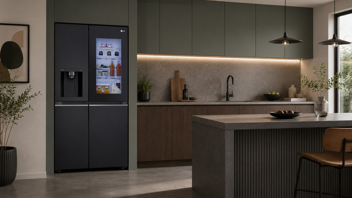 LG GSGV80EPLD InstaView product in gebruik