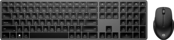 HP 975 Dual-Mode Draadloos Toetsenbord Zwart QWERTY + HP 430 Multi-Device Draadloze Muis Main Image