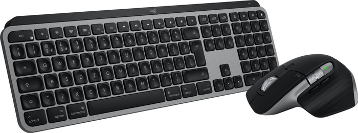 Logitech MX Keys S for Mac Qwerty Zwart + Logitech MX Master 3S voor Mac Space Grey Main Image