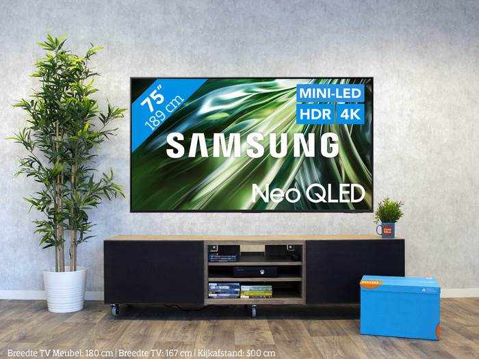 Samsung Neo QLED 75QN90D (2024) visual Coolblue 1