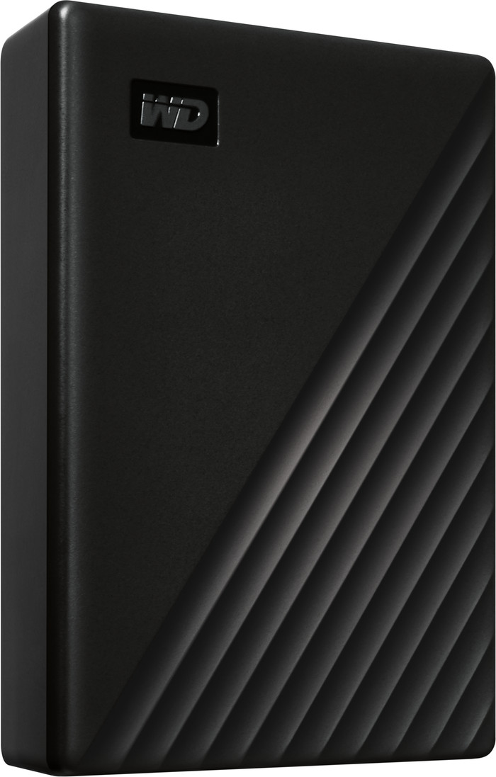 WD My Passport 6TB Black linkerkant