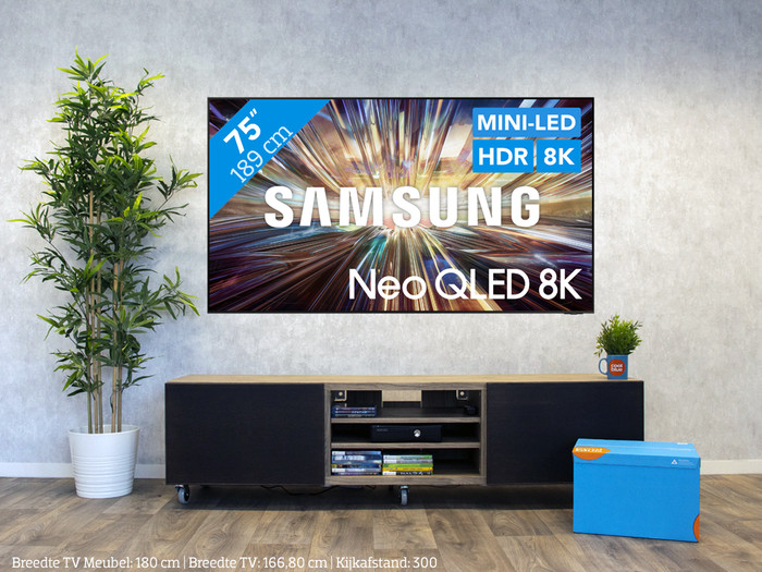 Samsung Neo QLED 8K 75QN800D (2024) visual Coolblue 1