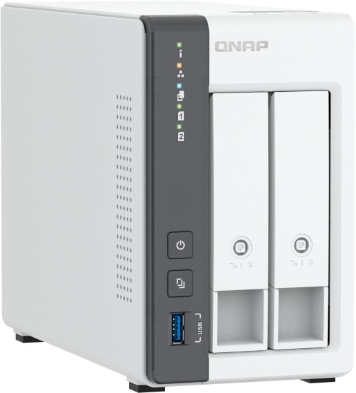 QNAP TS-216G linkerkant