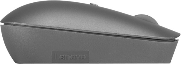 Lenovo 540 USB C Compacte Draadloze Muis Grijs linkerkant
