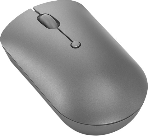Lenovo 540 USB C Compacte Draadloze Muis Grijs linkerkant