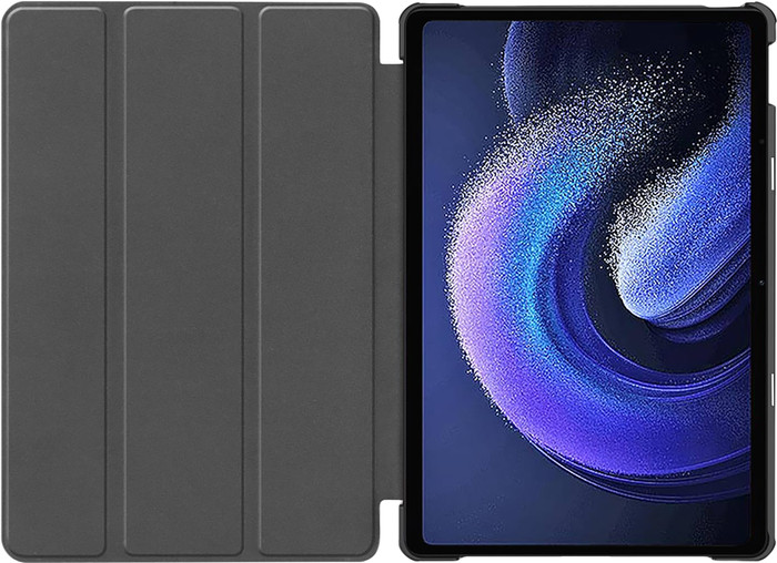 Just in Case Xiaomi Pad 6 - TriFold Smart Book Case - Black vorne