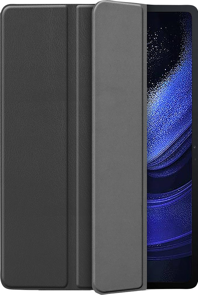 Just in Case Xiaomi Pad 6 - TriFold Smart Book Case - Black vorne
