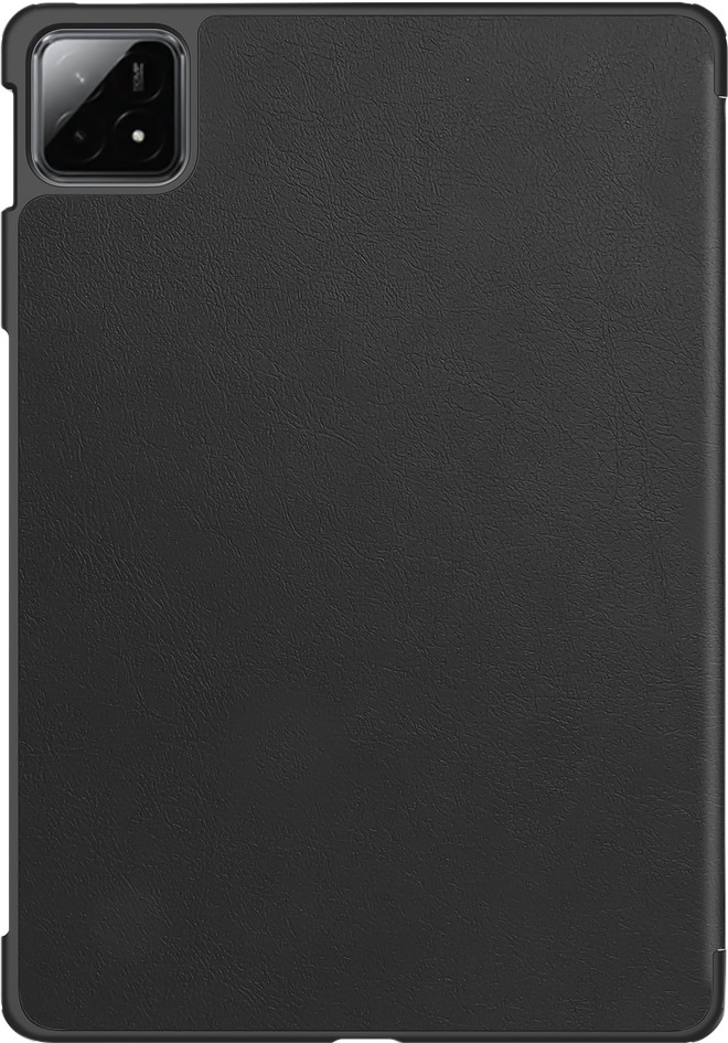 Just in Case Tri-Fold Xiaomi Pad S6 Pro Book Case Schwarz rückseite