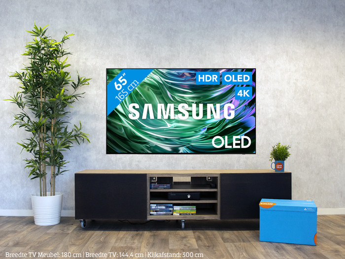Samsung OLED 4K 65S90D (2024) + Samsung HW-Q600C (2023) visual Coolblue 1