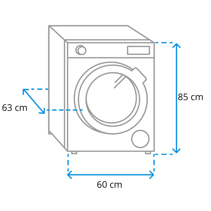 Samsung WD90DG6B85BB AI Wash visuel Coolblue 1