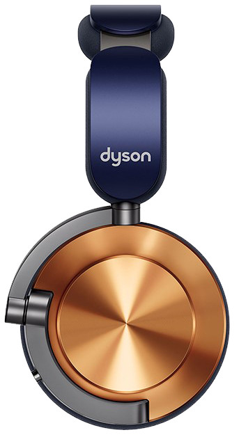 Dyson OnTrac Koper + oorkussen Zwart + oorschelp Zwart linkerkant