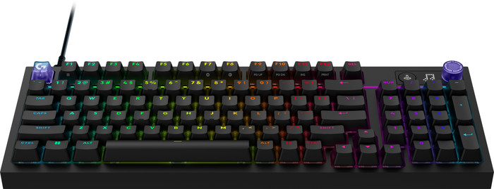 Logitech G316 X 98 Bedrade Gaming Toetsenbord Qwerty Zwart voorkant
